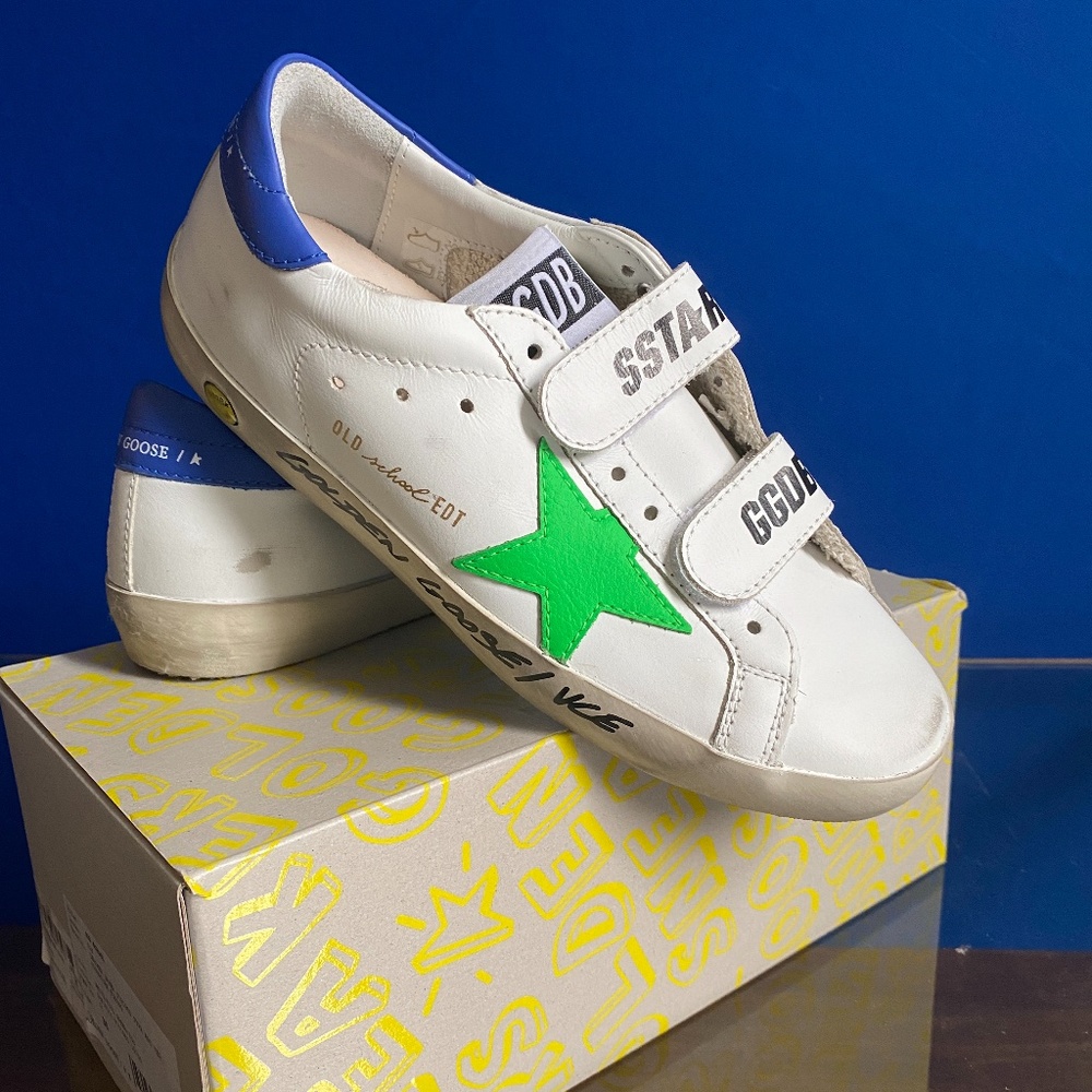 Golden Goose Kids Old Skool Sneakers